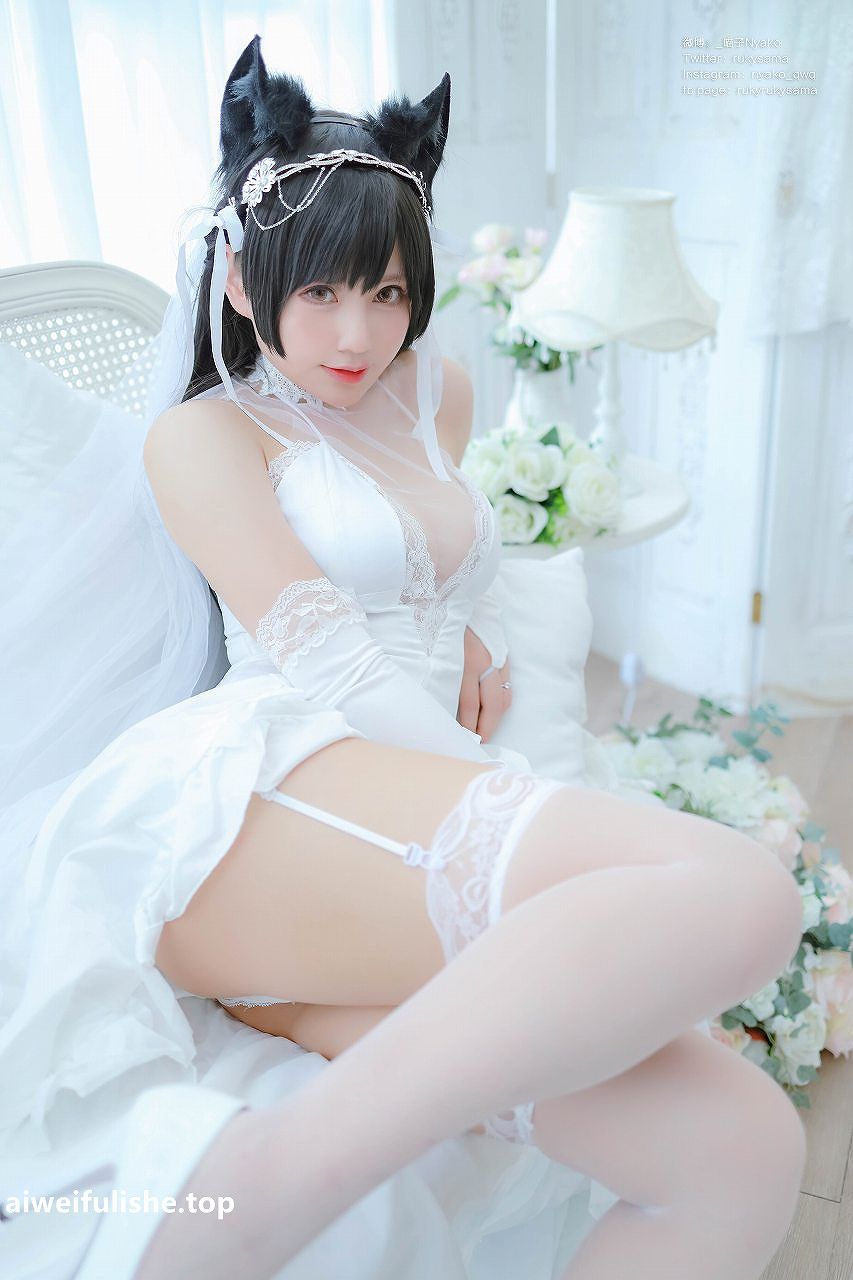 Nyako喵子-爱宕婚纱 [62P-192MB] 巨乳-第5张
