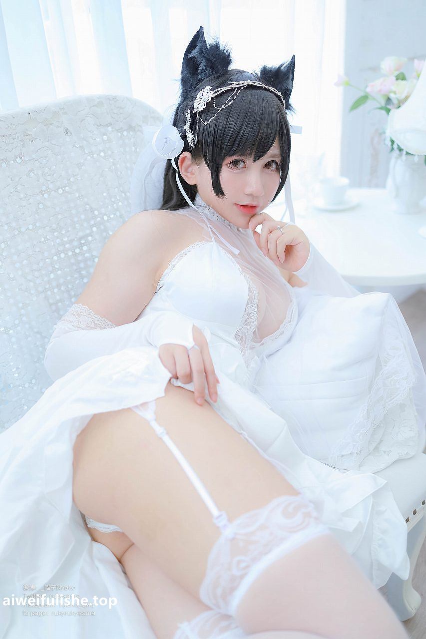 Nyako喵子-爱宕婚纱 [62P-192MB] 巨乳-第2张