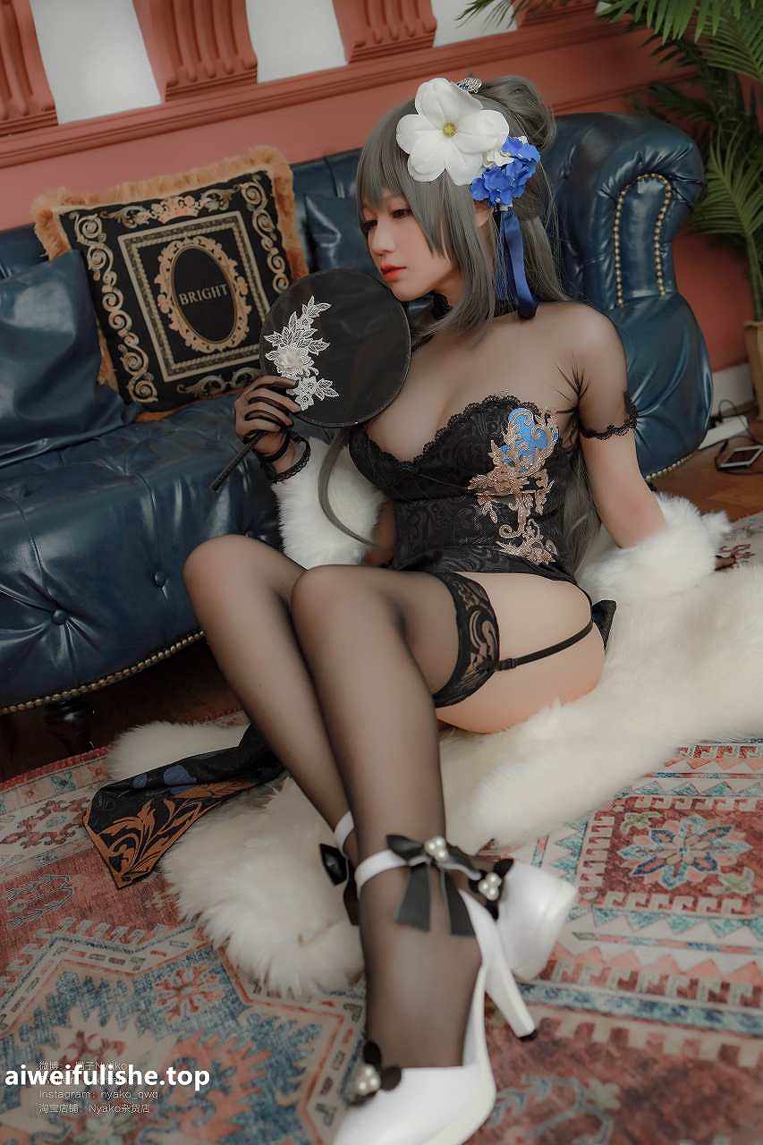 Nyako喵子-路易九世旗袍 [48P-249MB] cosplay美女-第7张