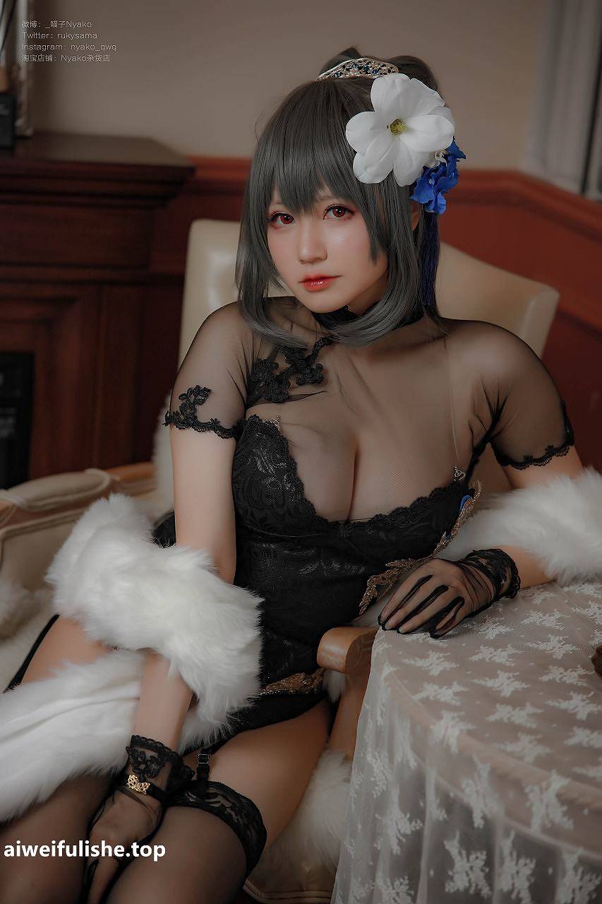Nyako喵子-路易九世旗袍 [48P-249MB] cosplay美女-第3张