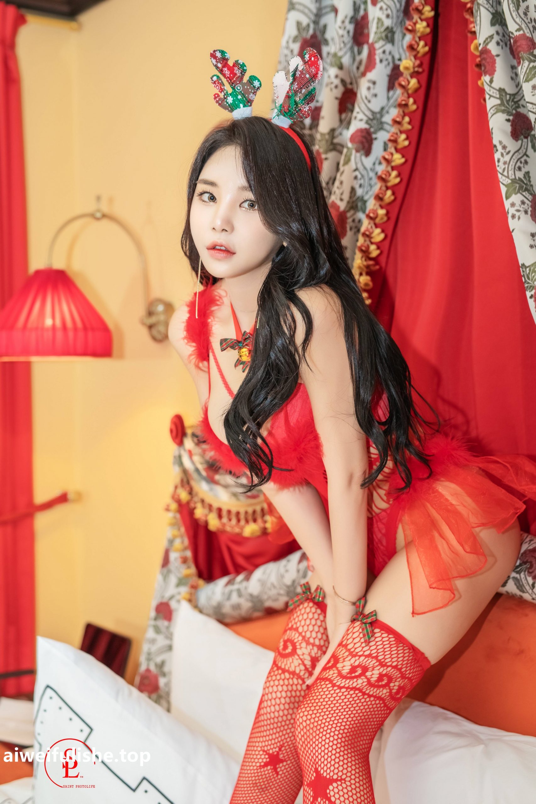 韩国美女Zzyuri (쮸리)-[SAINT Photolife] X-mas [52P-180MB] 内衣-第6张