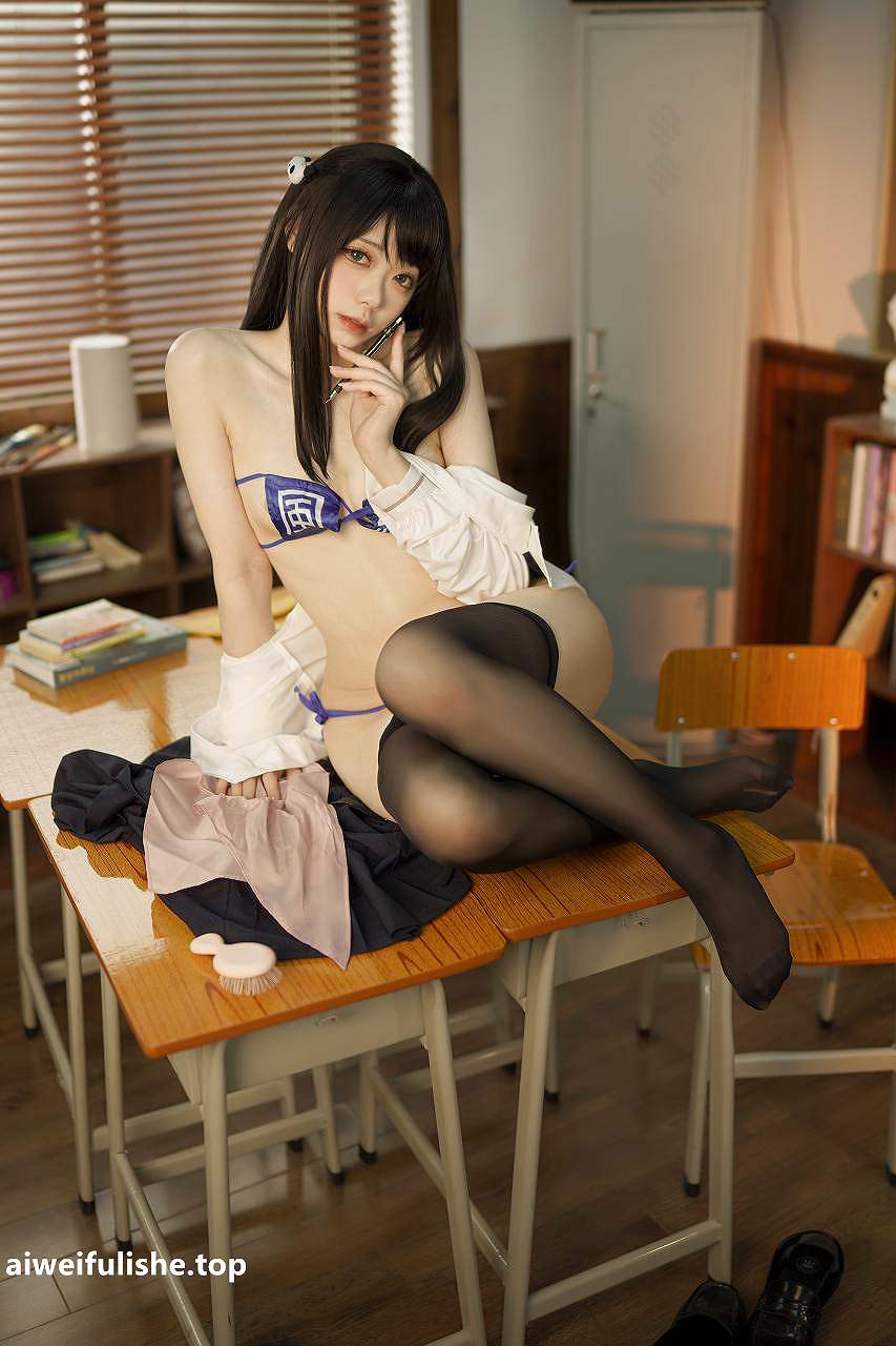 安食Ajiki-风纪委员 [47P-629MB] JK制服-第4张