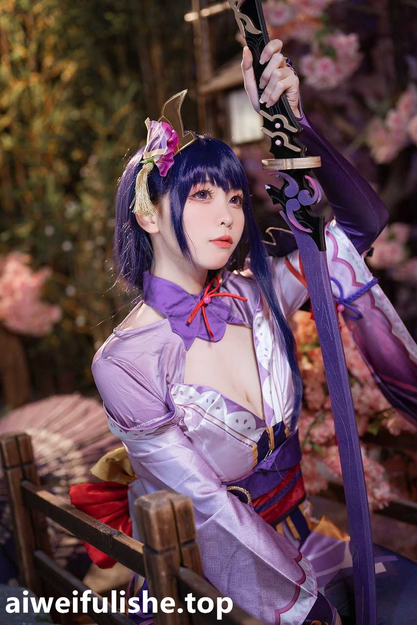 樱岛嗷 - 雷电将军 [25P-400MB] cosplay美女-第2张