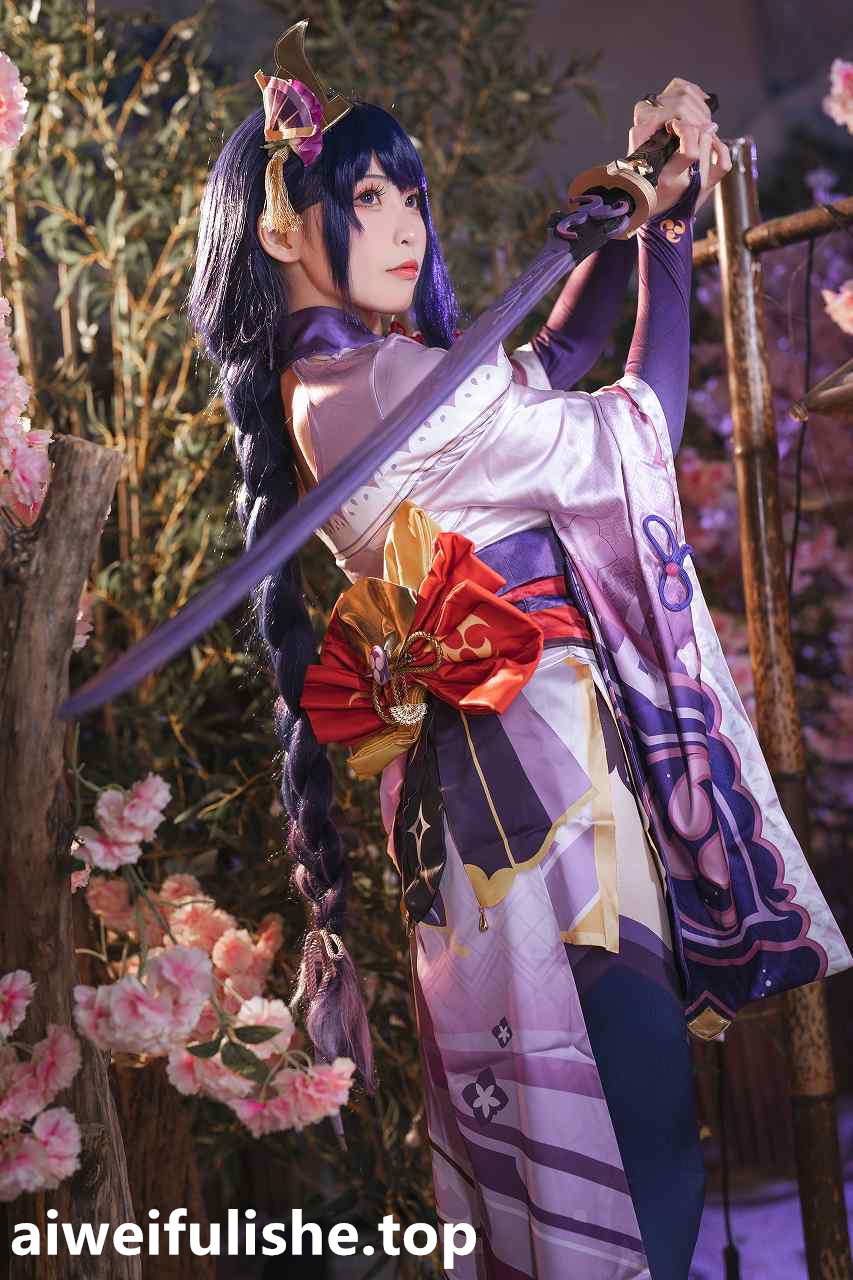 樱岛嗷 - 雷电将军 [25P-400MB] cosplay美女-第5张