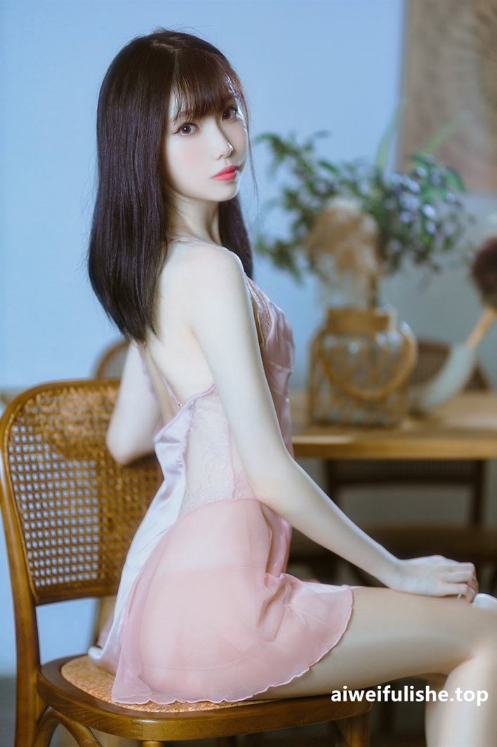 许岚LAN - 半透粉纱 [40P-836MB] 丝袜写真-第3张