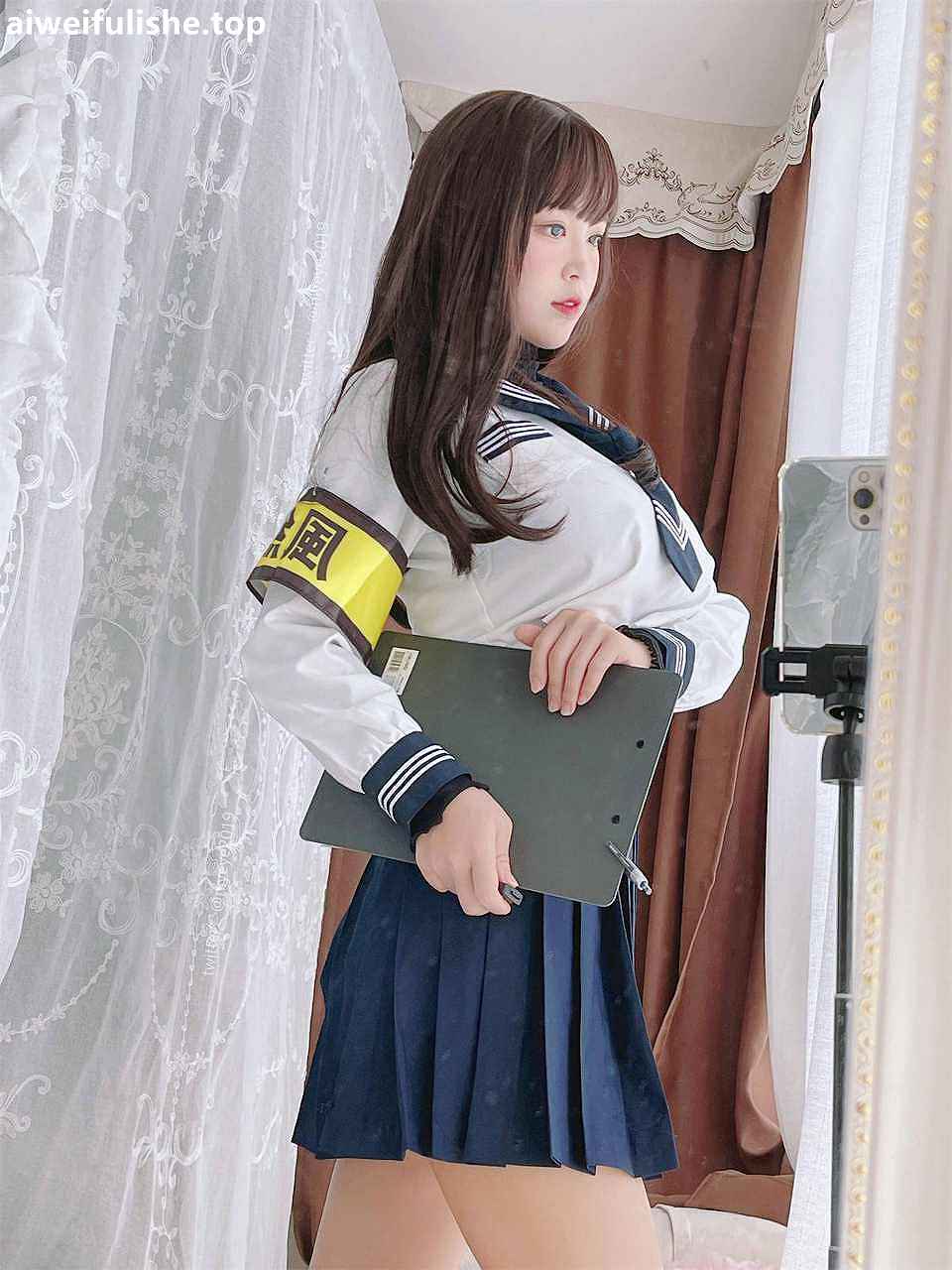 白烨-风纪委员 [60P-305MB] - 艾薇福利社_丝袜写真|美女美图