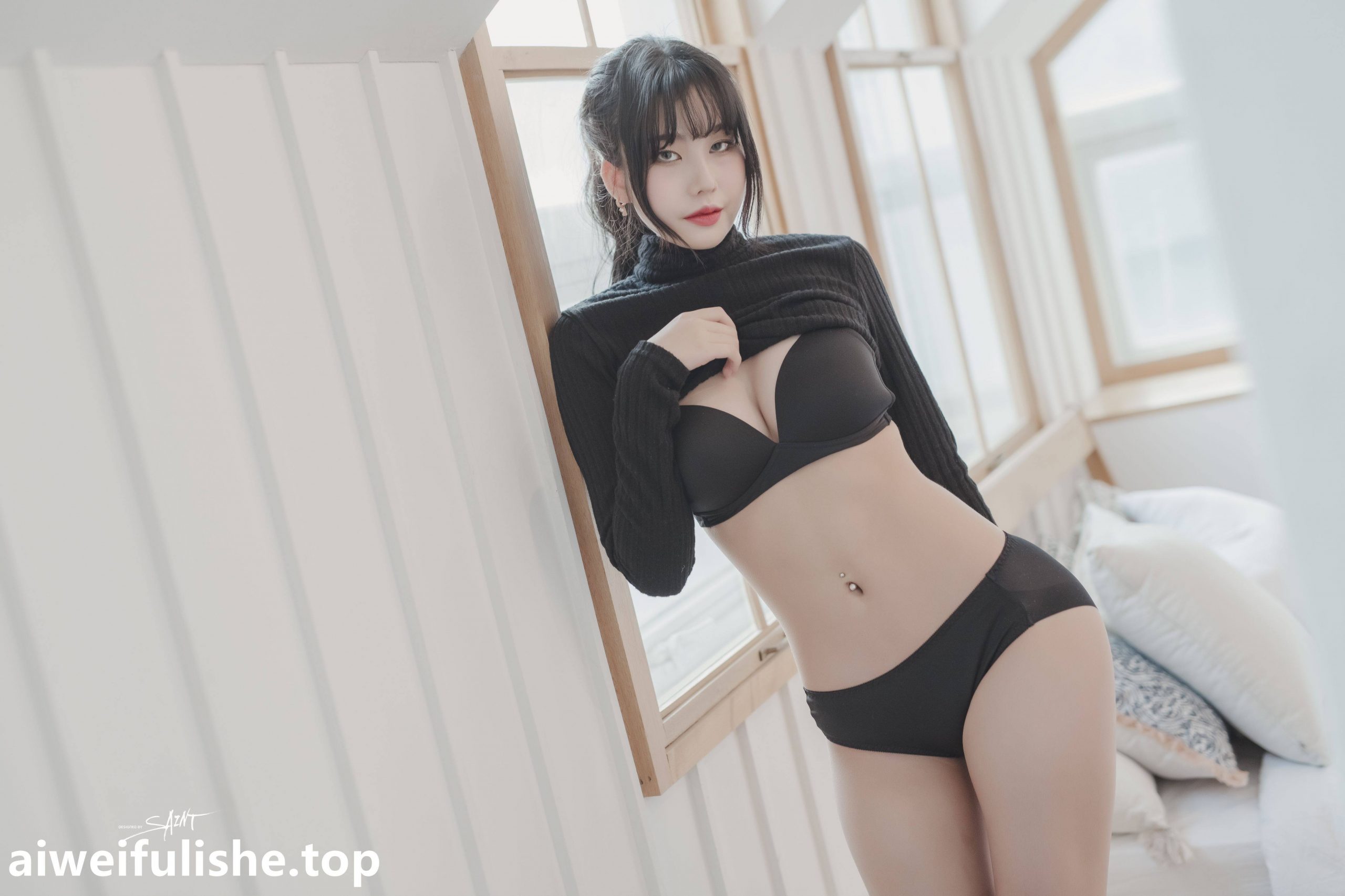 韩国美女Yuna (윤아)-[SAINT Photolife] No.11 - Love On Top [60P-391MB] 内衣-第2张