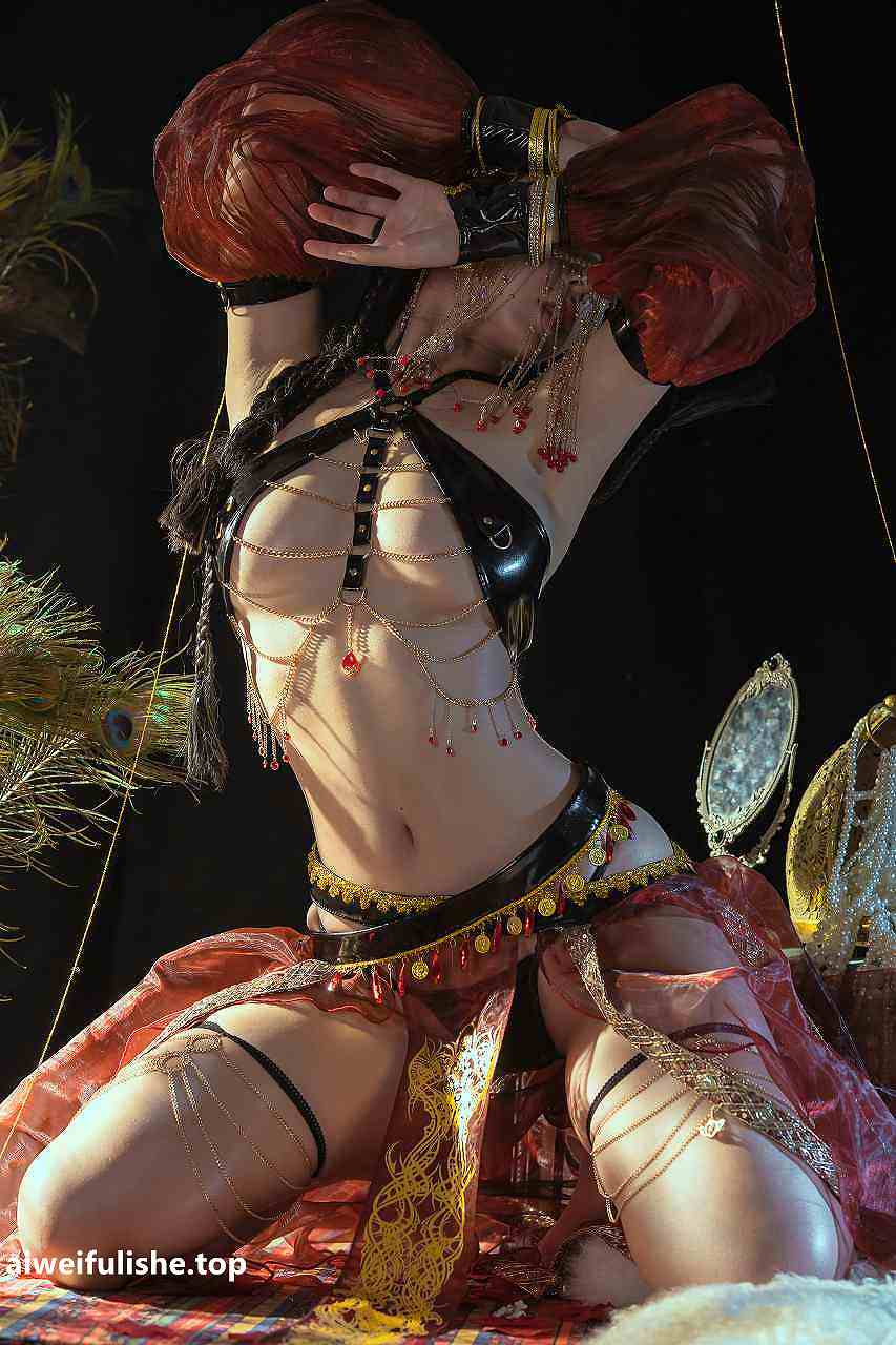 云溪溪-奶桃 深渊舞娘 [46P1V-867MB] cosplay美女-第6张