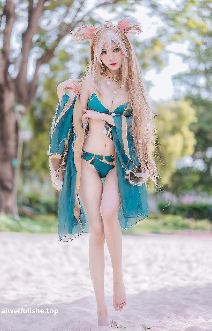 仙女月-泽月希娜小姐泳装 [15P-223MB] cosplay美女-第4张