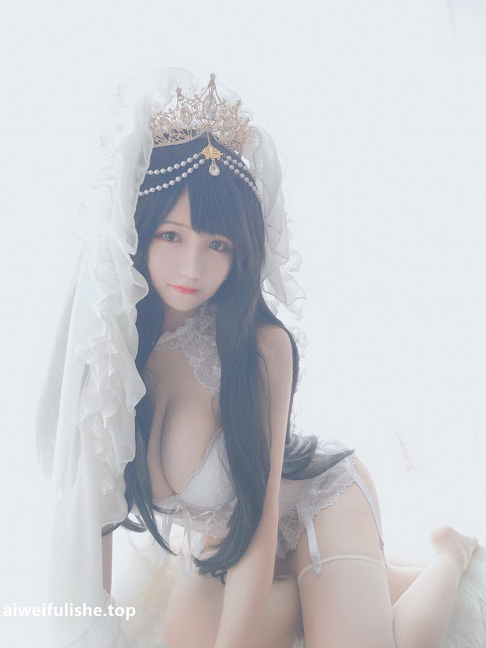 小仓千代w-可可爱爱花嫁 [32P-107MB] 婚纱-第6张