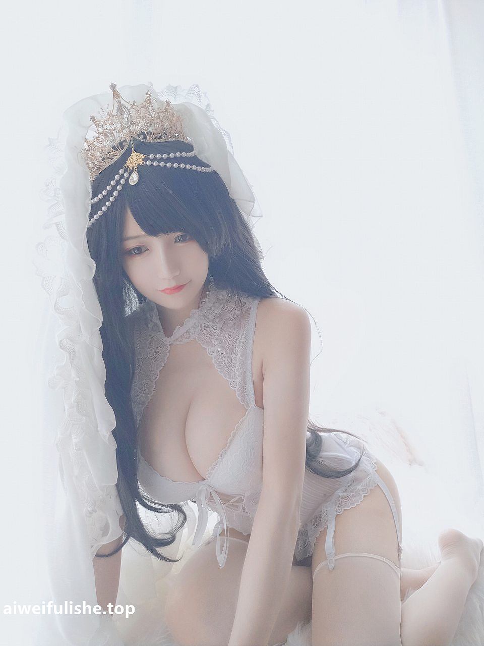 小仓千代w-可可爱爱花嫁 [32P-107MB] 婚纱-第5张