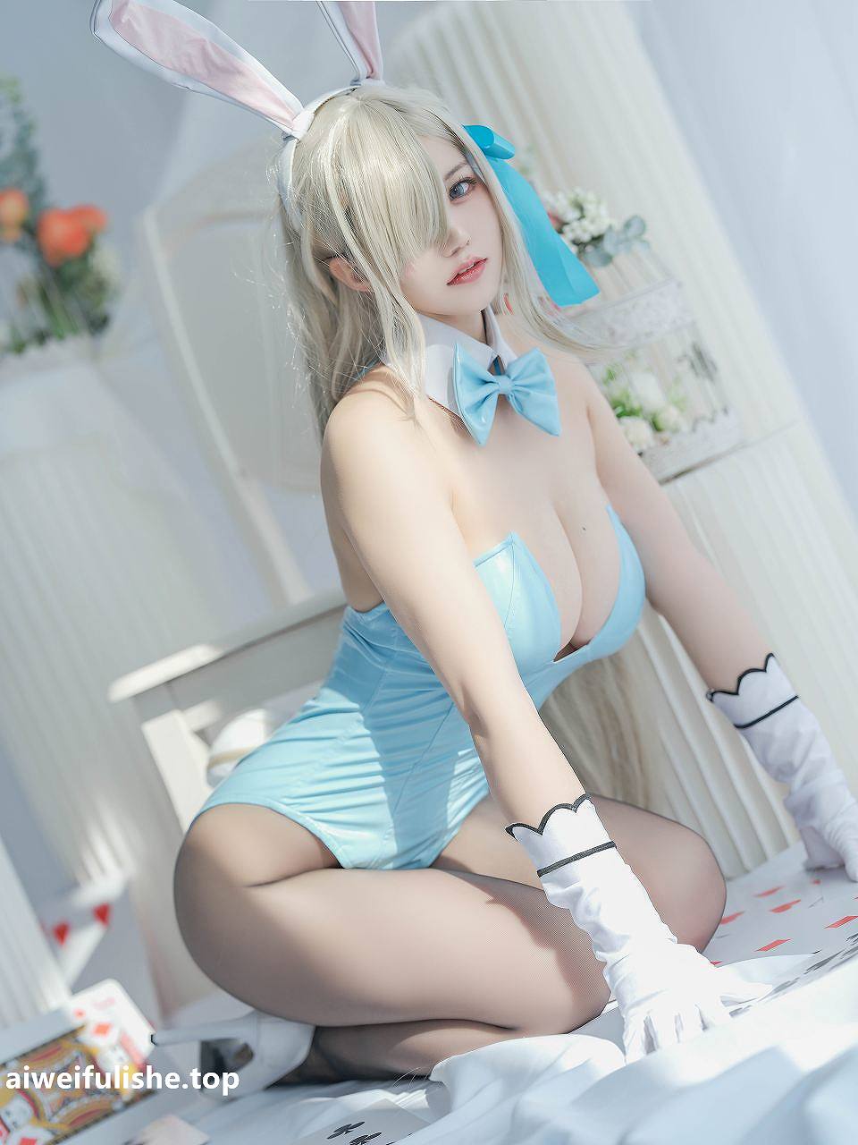 小仓千代w-明日奈 兔女郎 [22P-62MB] cosplay美女-第5张
