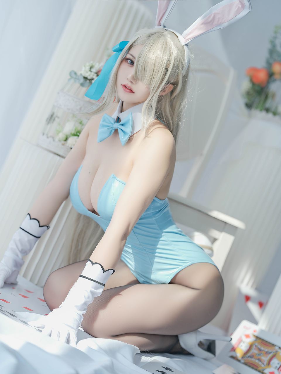 小仓千代w-明日奈 兔女郎 [22P-62MB] cosplay美女-第6张