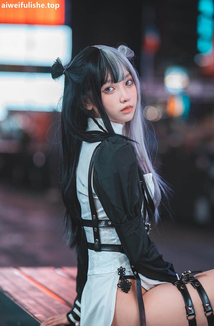 果咩酱w-中式赛博 [13P-352MB] cosplay美女-第3张