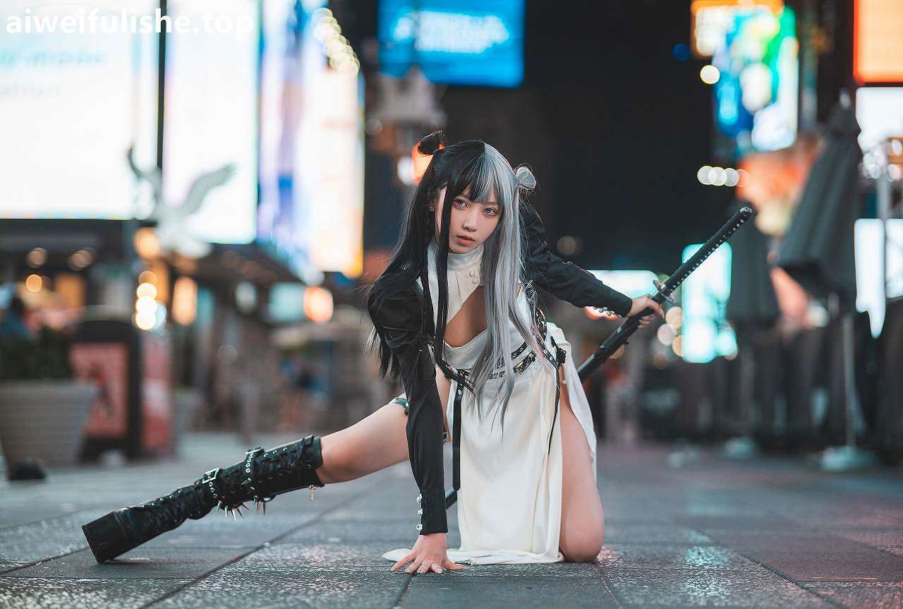 果咩酱w-中式赛博 [13P-352MB] cosplay美女-第4张