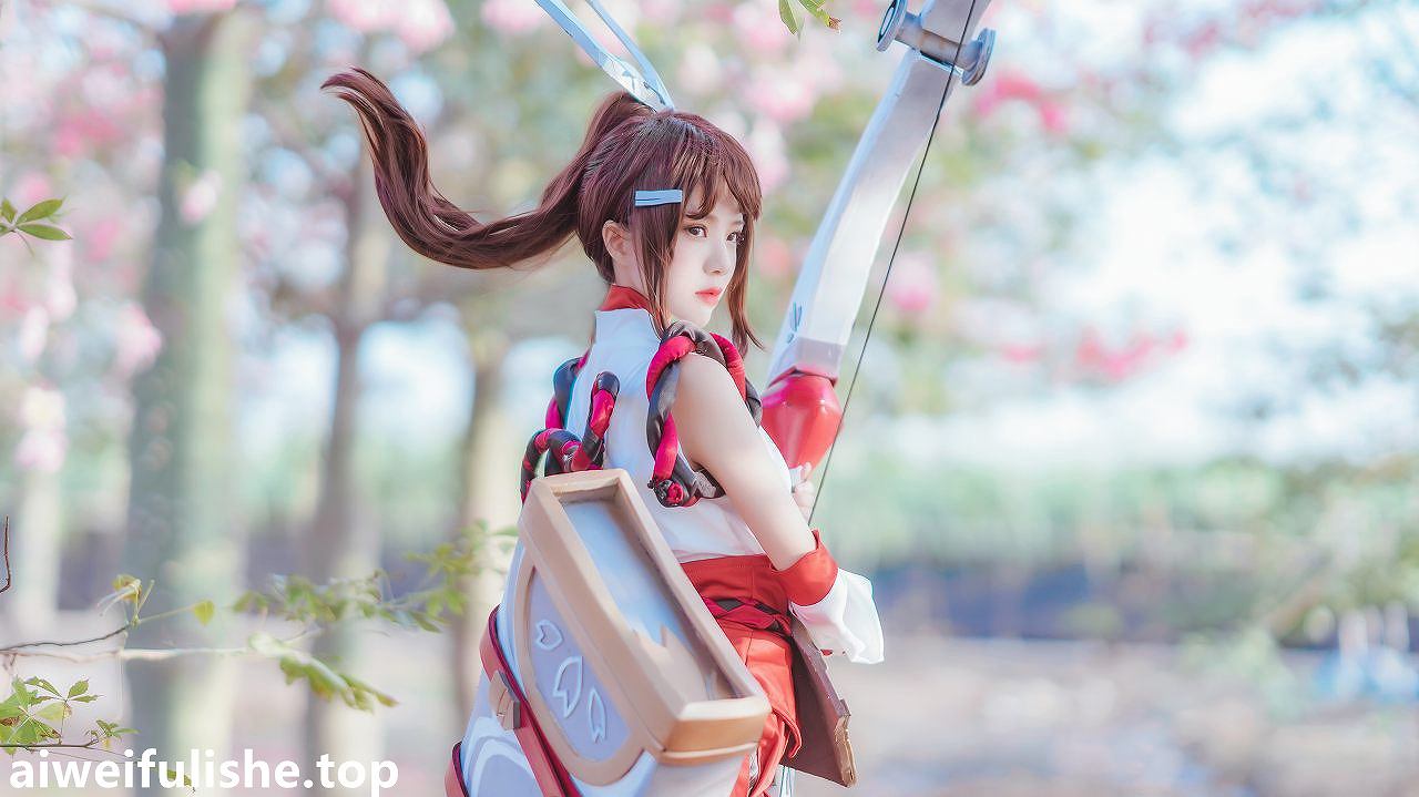 桜桃喵-花见巫女 [32P-638MB] cosplay美女-第2张