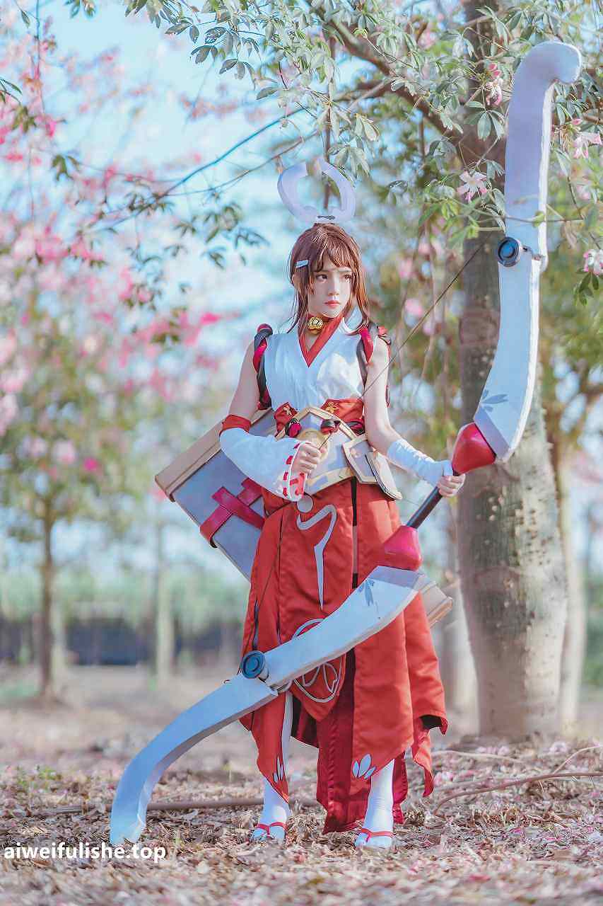 桜桃喵-花见巫女 [32P-638MB] cosplay美女-第7张