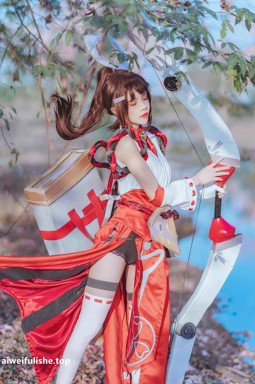 桜桃喵-花见巫女 [32P-638MB] cosplay美女-第4张