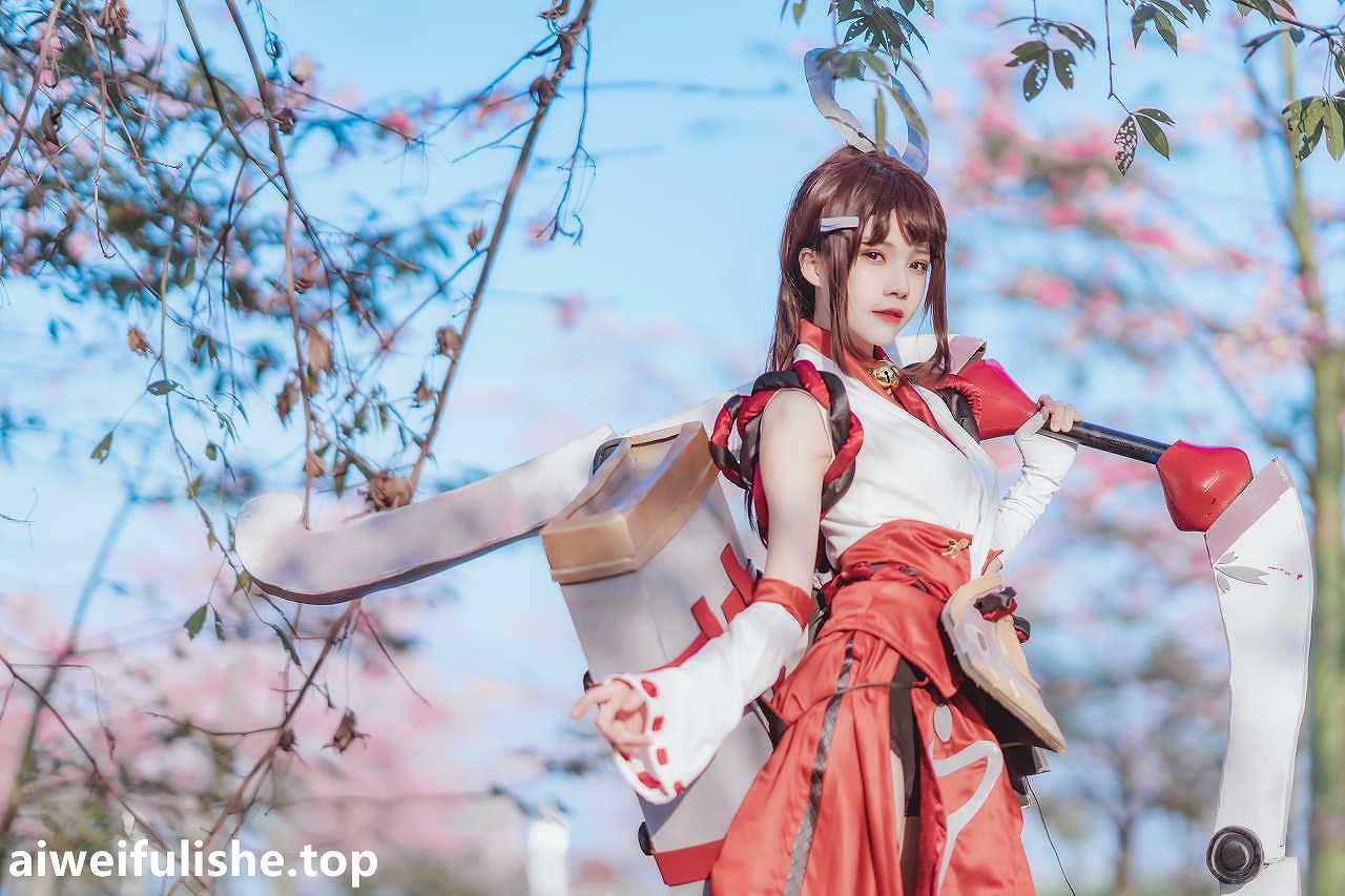 桜桃喵-花见巫女 [32P-638MB] cosplay美女-第5张