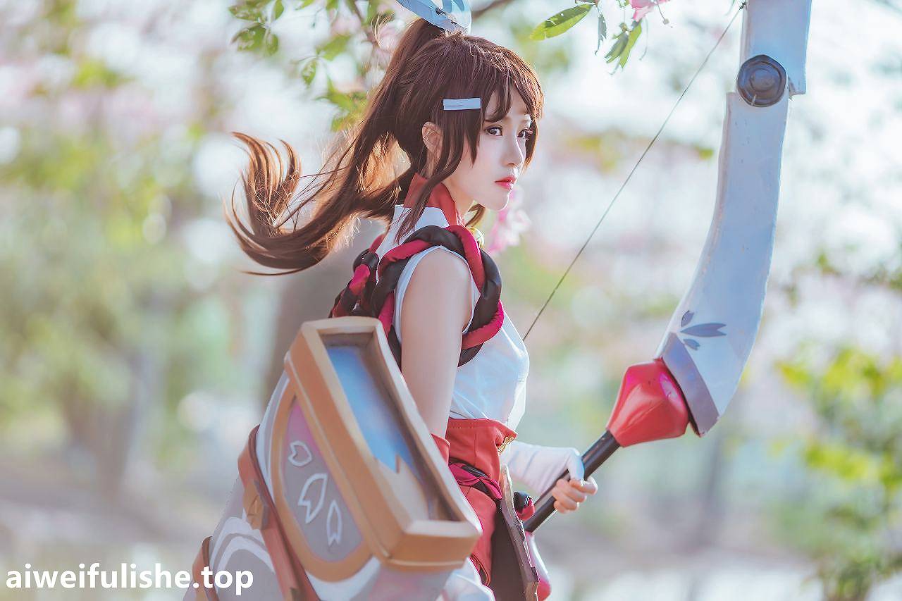 桜桃喵-花见巫女 [32P-638MB] cosplay美女-第4张