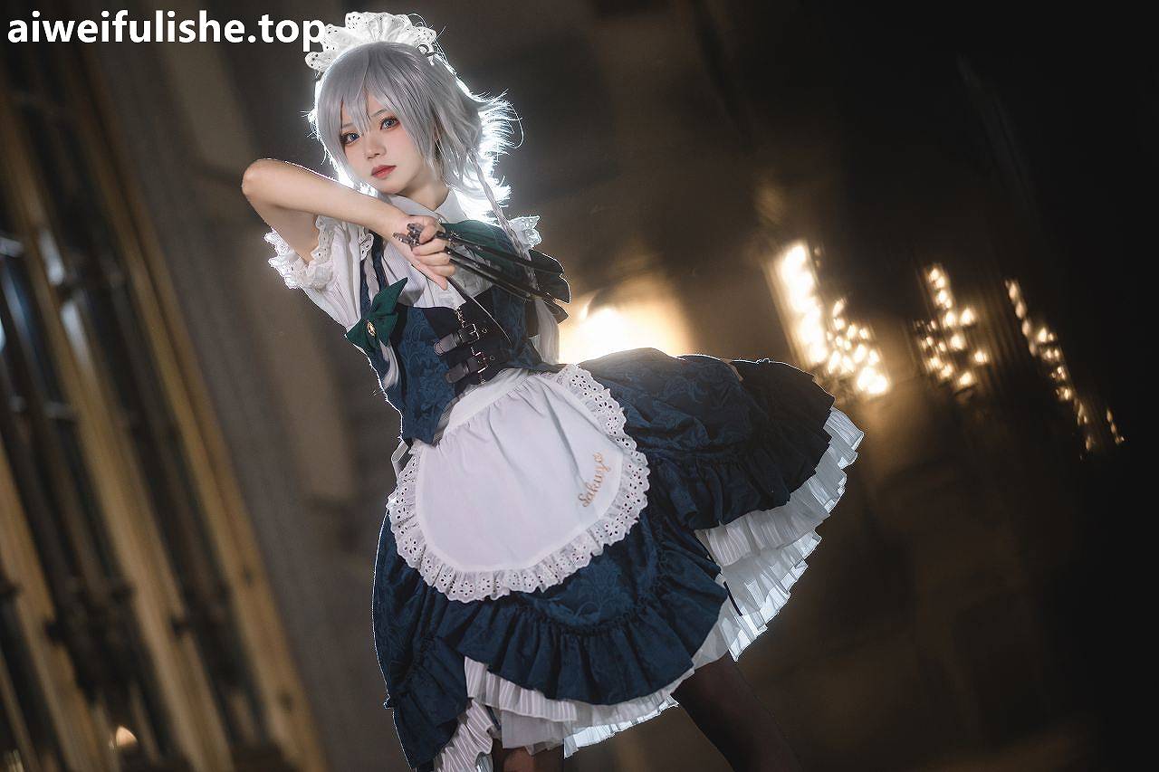 花柒Hana-星雨咲夜女仆 [9P-142MB] cosplay美女-第2张