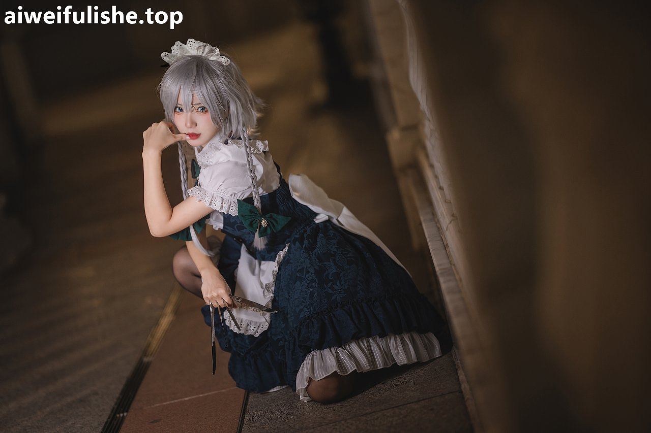 花柒Hana-星雨咲夜女仆 [9P-142MB] cosplay美女-第4张