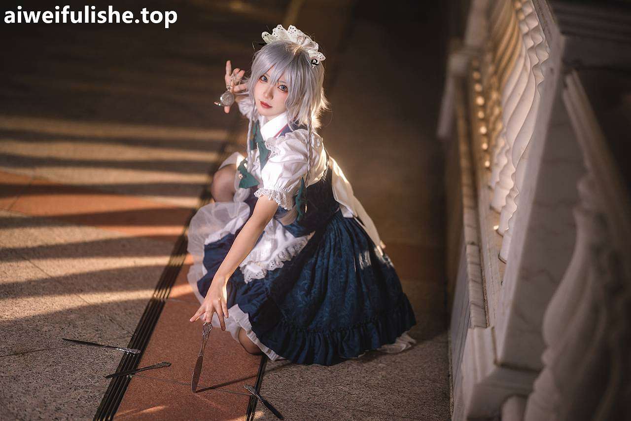 花柒Hana-星雨咲夜女仆 [9P-142MB] cosplay美女-第1张
