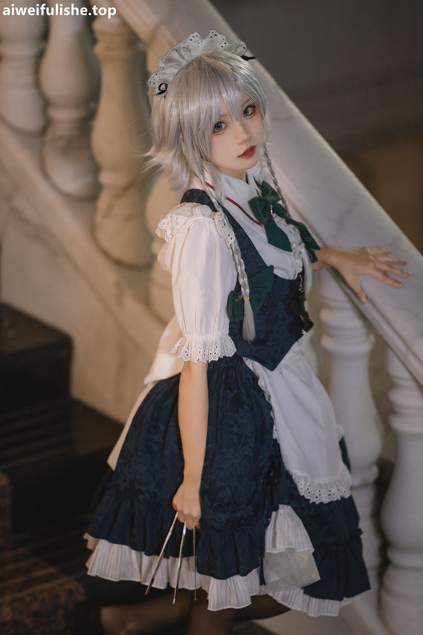 花柒Hana-星雨咲夜女仆 [9P-142MB] cosplay美女-第5张