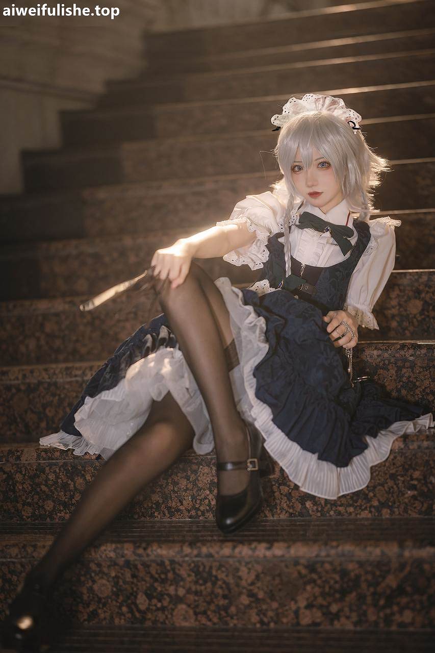 花柒Hana-星雨咲夜女仆 [9P-142MB] cosplay美女-第6张