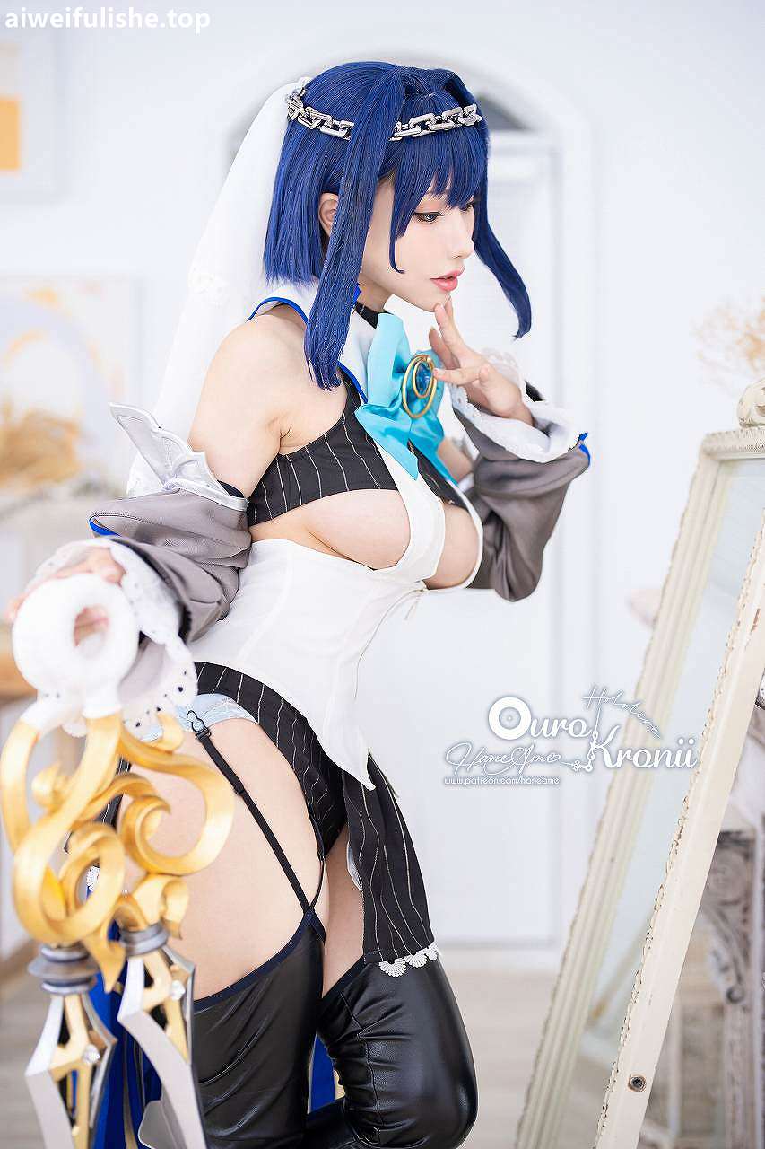 雨波<em>HaneAme Hololive</em> Kronii _ Photobook ＿時間寫真書 [110P-405MB] cosplay美女-第3张