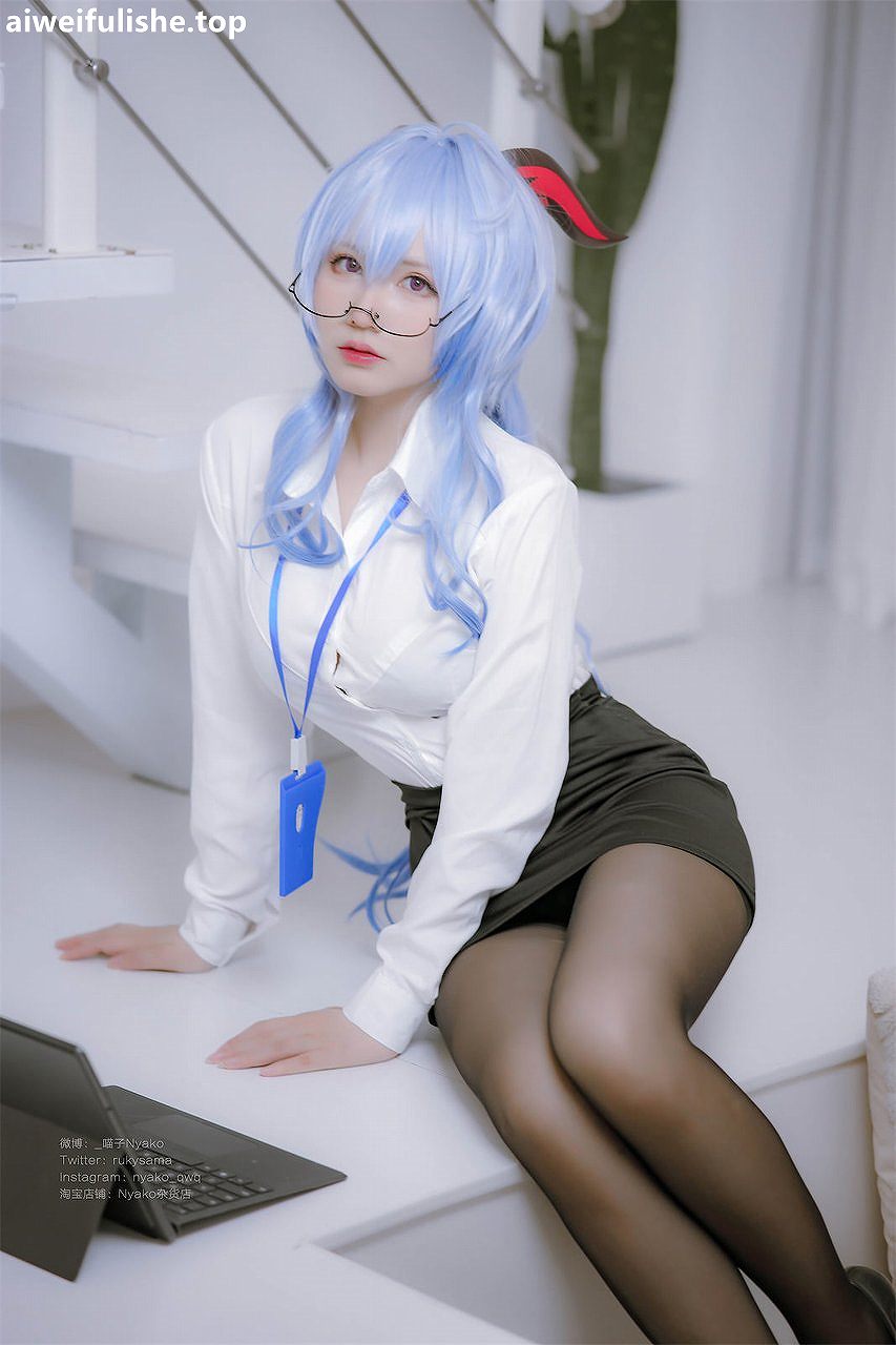 Nyako喵子-原神甘雨ol [79P-589MB] OL制服-第5张