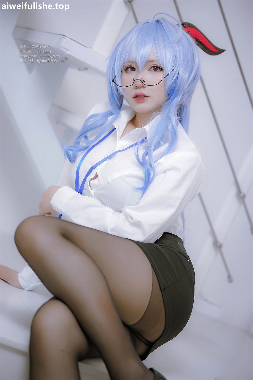 Nyako喵子-原神甘雨ol [79P-589MB] OL制服-第6张