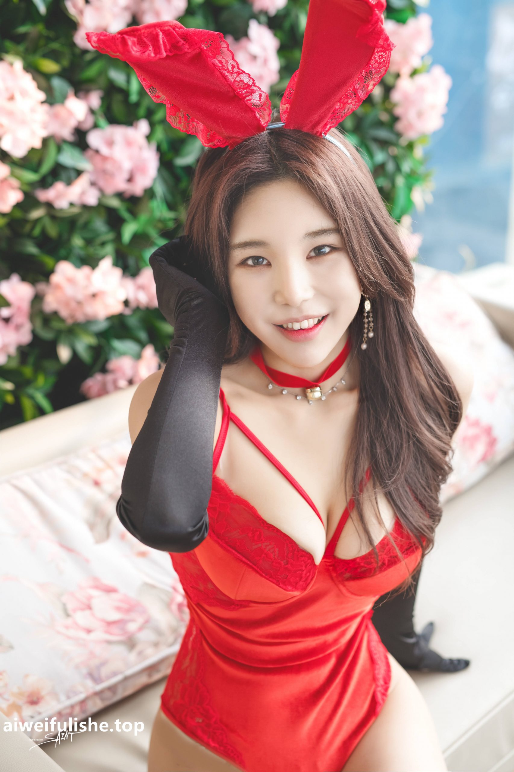 韩国美女Zzyuri (쮸리)-[SAINT Photolife] Vol.1 - 1 Year Anniversary [51P-240MB] 兔女郎-第6张