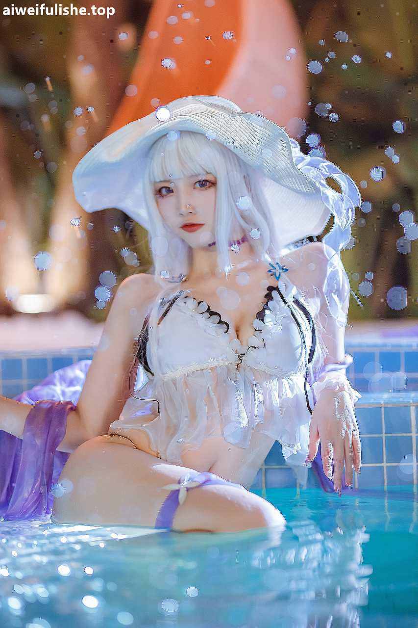 二佐Nisa-碧蓝光辉泳装 [39P-289MB] 性感诱惑-第3张