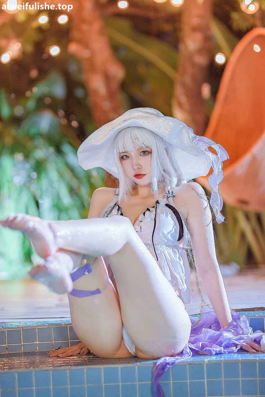 二佐Nisa-碧蓝光辉泳装 [39P-289MB] 性感诱惑-第4张