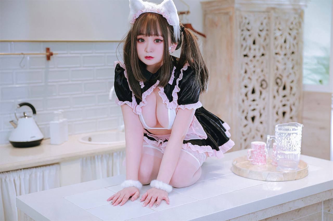 恩田直幸-猫耳黑粉女仆 [45P-202MB] 女仆-第3张