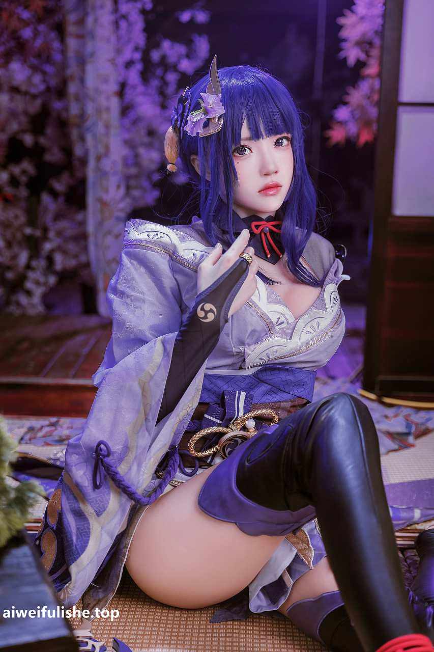 桜桃喵-雷电将军+花絮 [51P1V-1.86GB] 原神-第6张