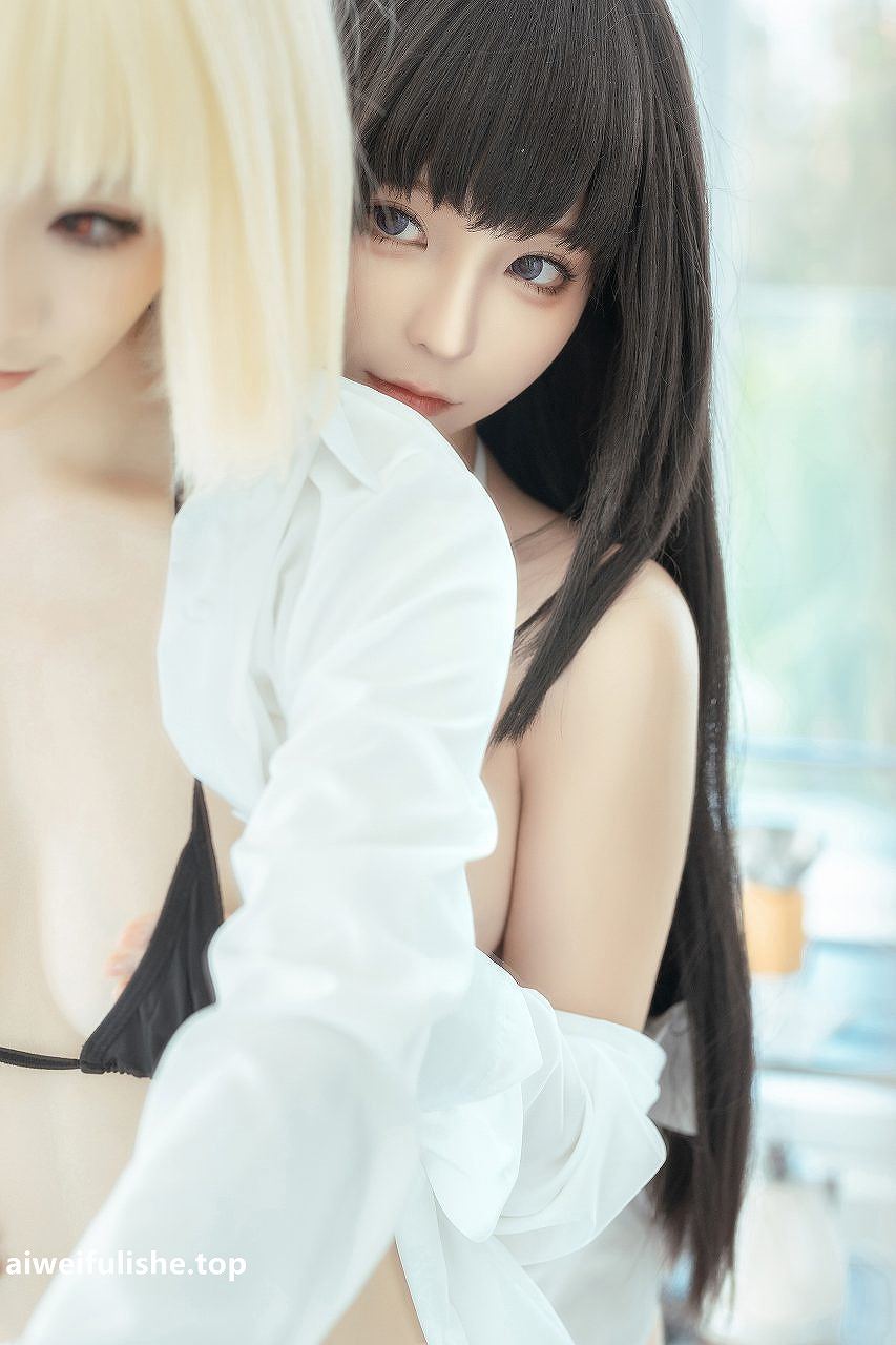 蠢沫沫&桃良阿宅 莉可莉丝 [60P-456MB] cosplay美女-第4张