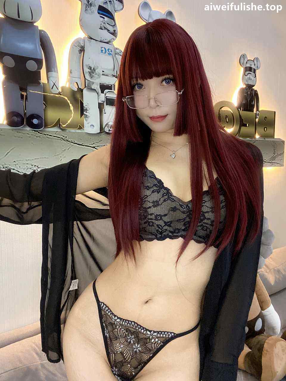 Money冷冷-黑衬衫 [60P2V1.11GB] 性感诱惑-第2张