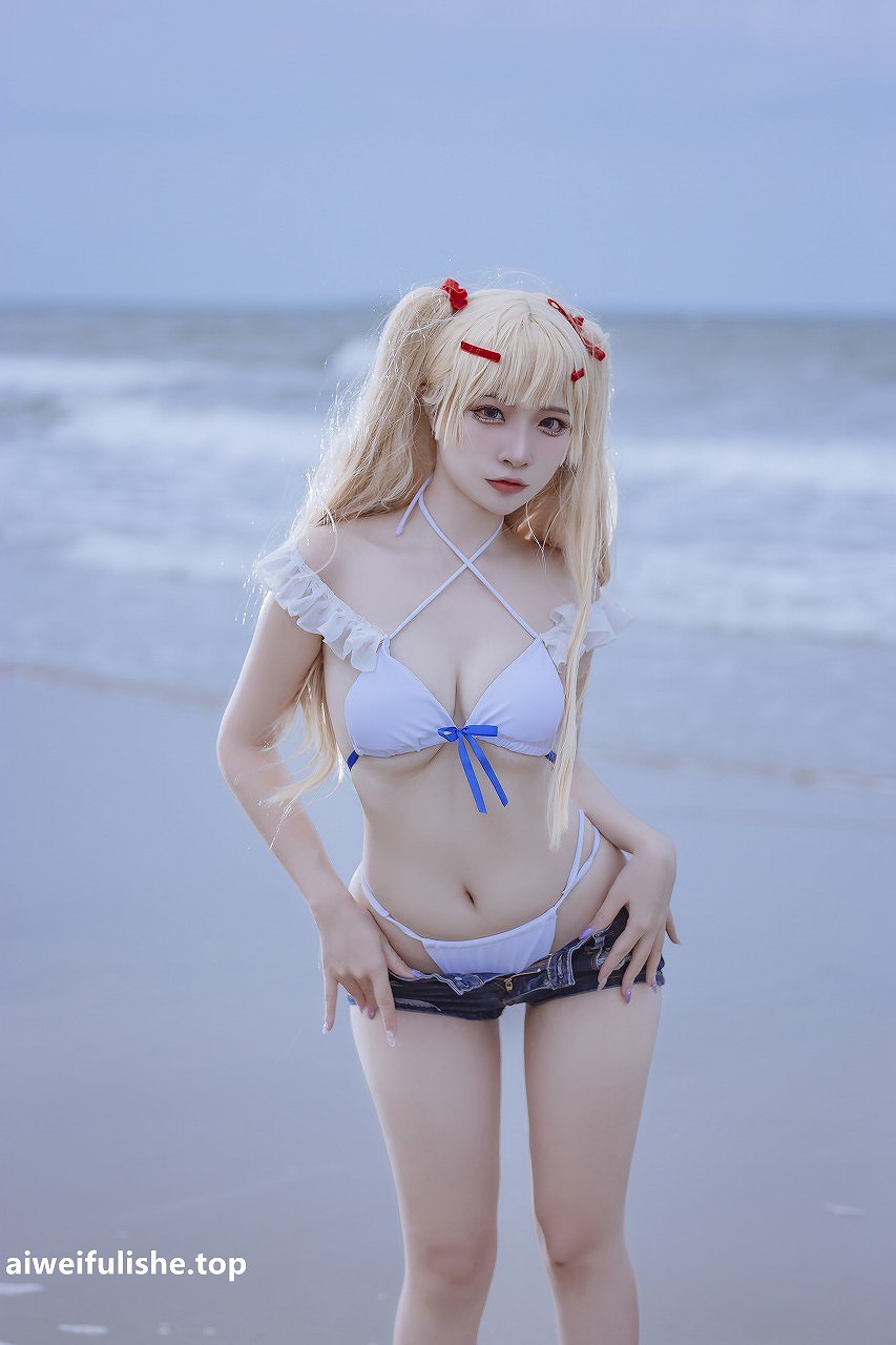 二佐Nisa-碧蓝苏塞克斯泳装 [20P-99MB] cosplay美女-第1张
