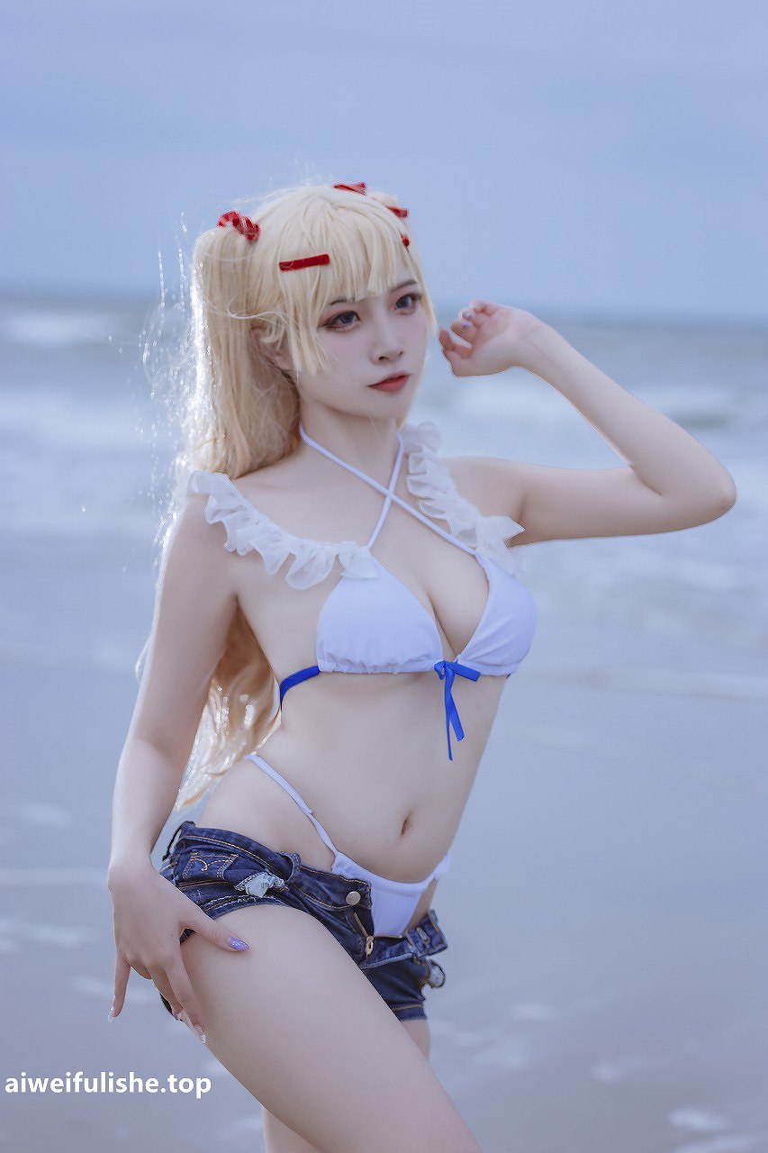 二佐Nisa-碧蓝苏塞克斯泳装 [20P-99MB] cosplay美女-第5张