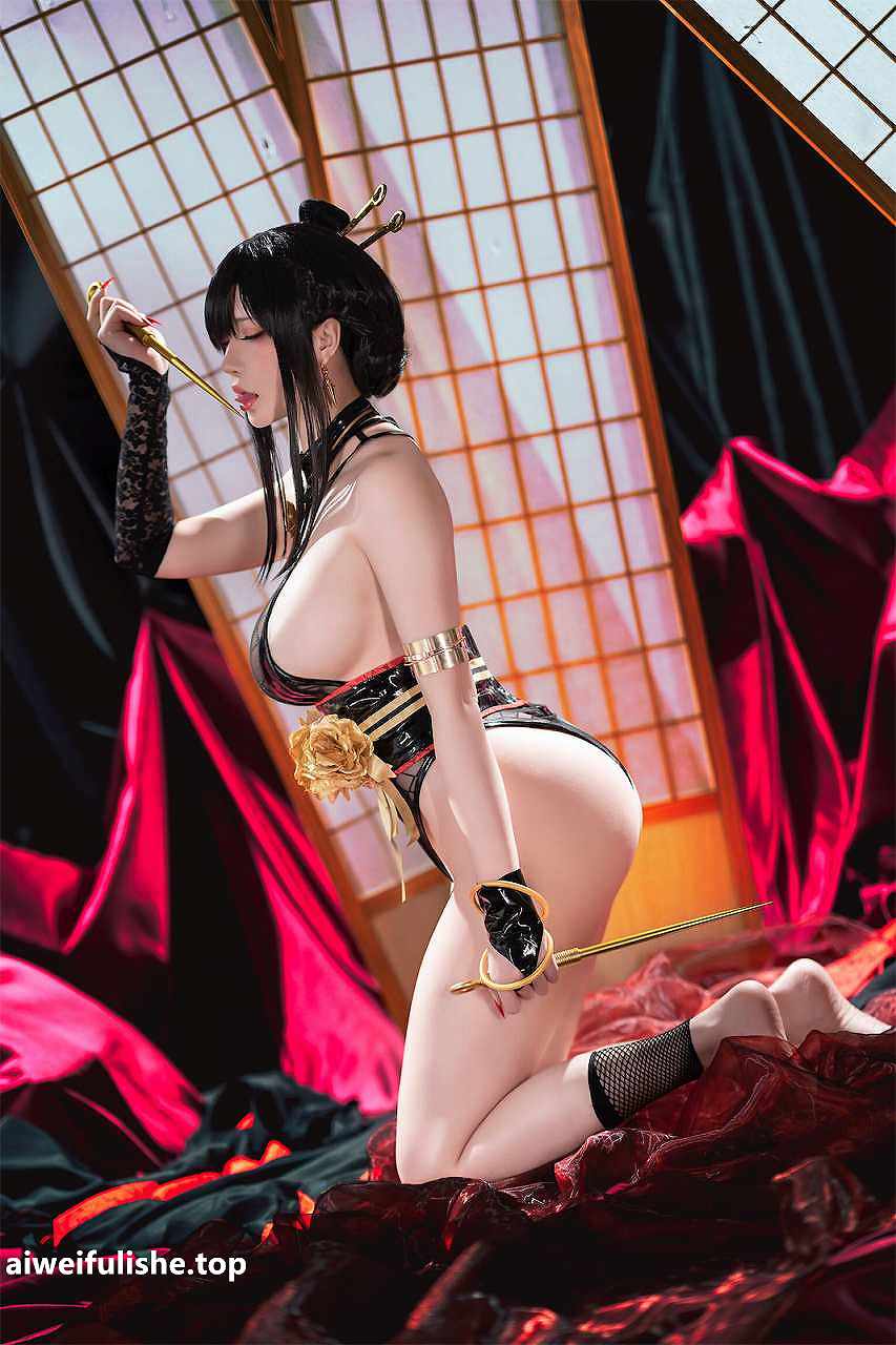 星之迟迟-约尔圣诞3 同人和风战斗服 [78P4V-824MB] cosplay美女-第6张