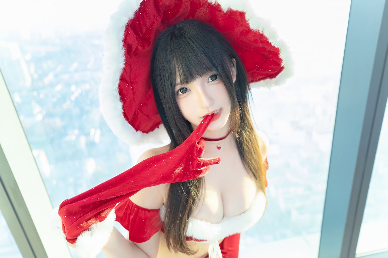 神楽坂真冬-圣诞魔法 [75P2V-205MB] 圣诞特辑-第1张