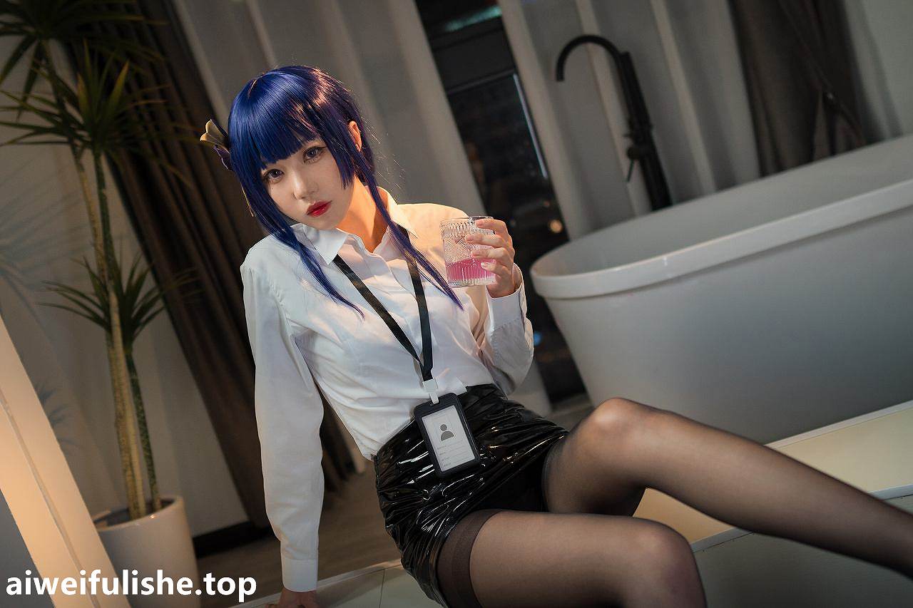 无影喵喵Ghost-雷电将军OL [35P-457MB] OL制服-第1张