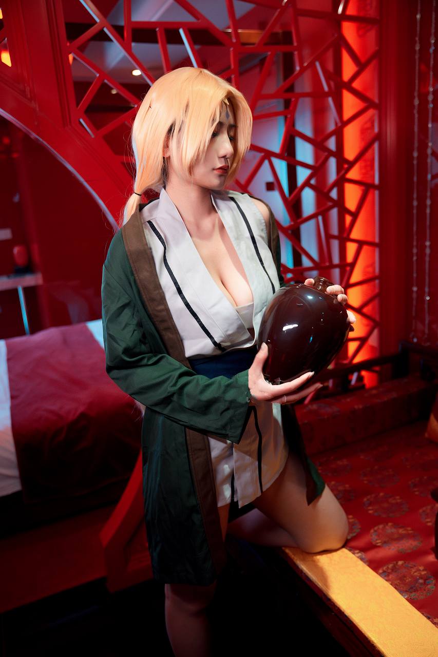 星澜是澜澜叫澜妹呀-纲手[55P929M] cosplay美女-第2张