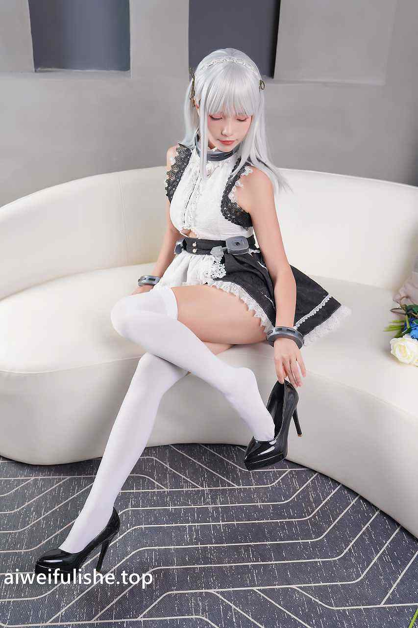 Neko-薇薇  碧蓝航线 黛朵 [14P-33MB] 白丝写真-第1张