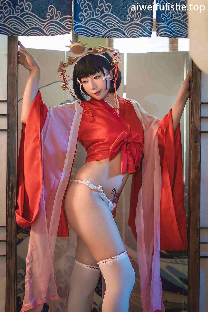 小容仔咕咕咕w-黑兽巫女辉夜 [31P-461MB] cosplay美女-第3张