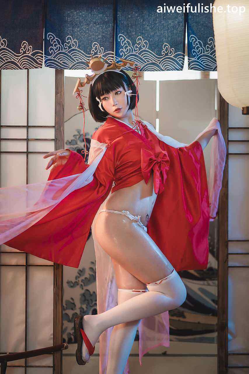 小容仔咕咕咕w-黑兽巫女辉夜 [31P-461MB] cosplay美女-第4张