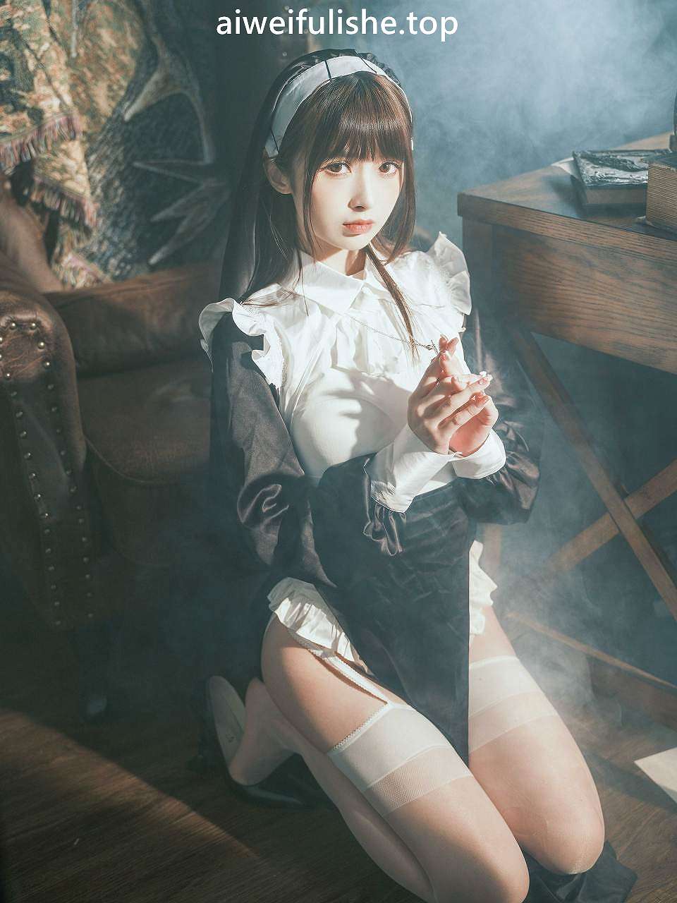 河豚抚子-修女 [15P-65MB] 修女装-第6张