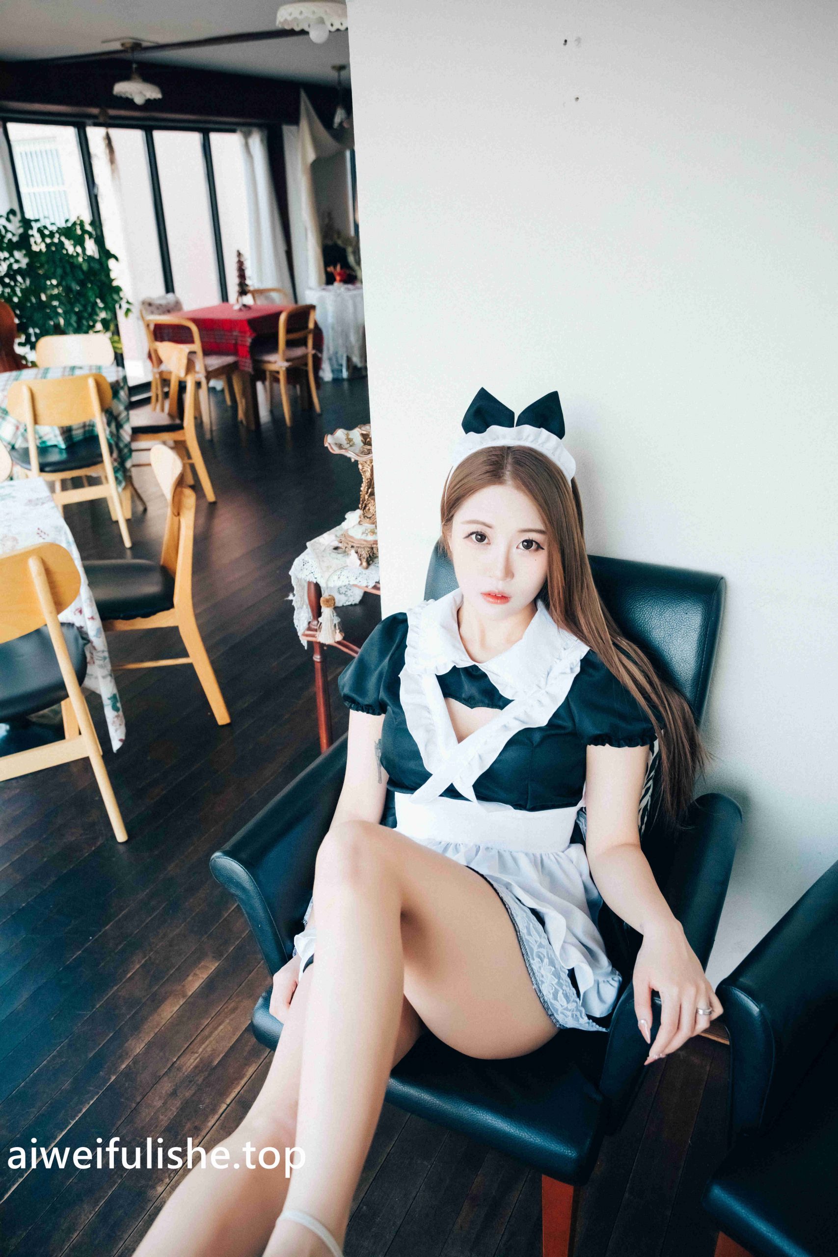 韩国美女Bomi (보미)-[Loozy] Maid Cafe (+S.Ver) [83P-1.61GB] 女仆-第2张